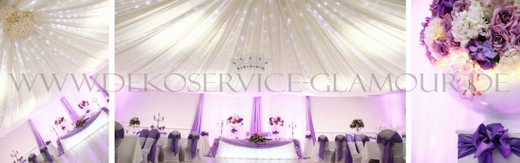 Flieder dekoration uljana kocher glamour dekoration hochzeit